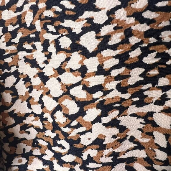 Free People Dress Womens Size S/P French Quarter Wrap Leopard Cheetah Mini Wrap - Picture 10 of 16